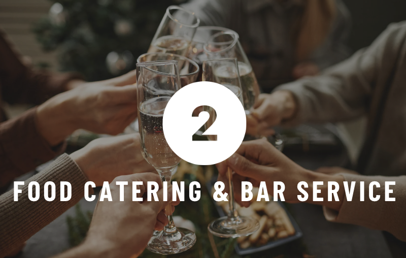 Choosing a corporate caterer and a bartending service for your company holiday event