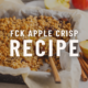 Fall in New England is primetime for our favorite catered dessert, the apple crisp.